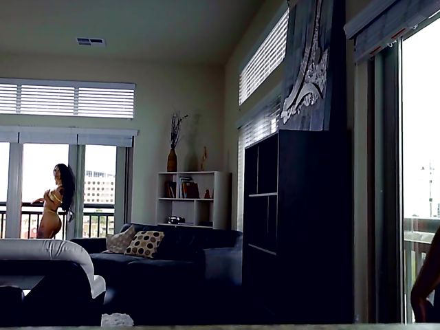 Tattooed lesbian teen Gina Valentina and her friend Ember Stone