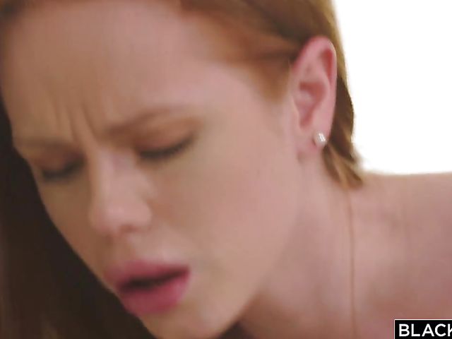 Redhead Ella Hughes gets filled with a big black cock