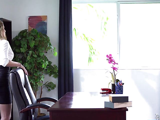 Cory Chase anal at work with her co-worker