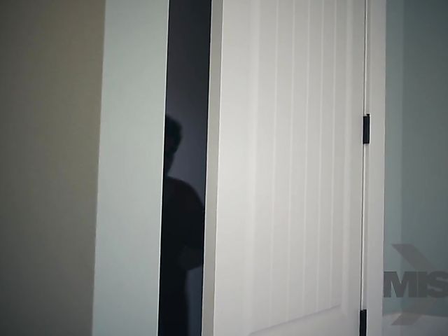 Busty MILF  Cherie Deville has sex with her stepson in the bathroom