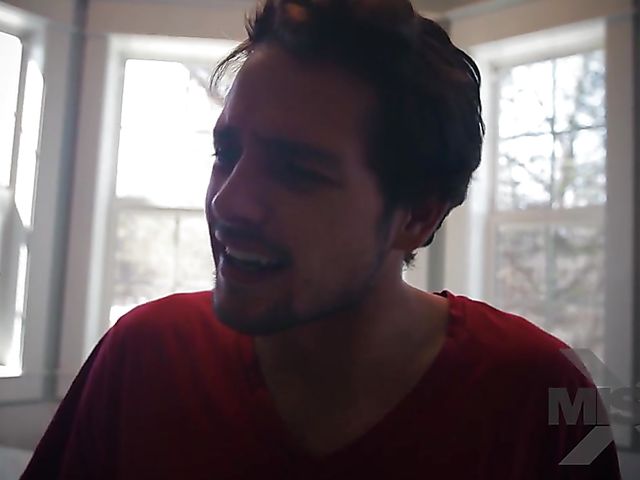 Busty MILF  Cherie Deville has sex with her stepson in the bathroom