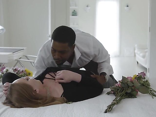 Interracial anal with white babe Daisy Stone