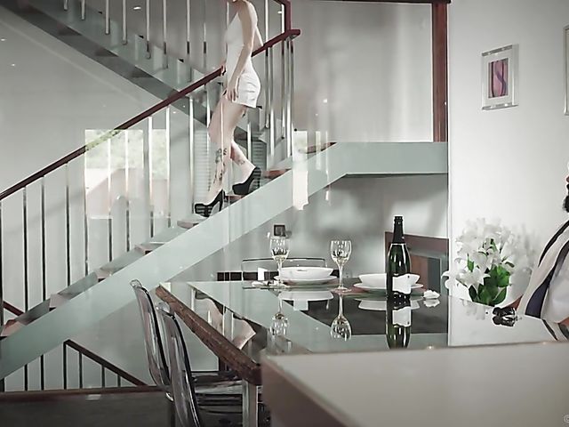 Sexy redhead Caomei Bala gets down and nasty