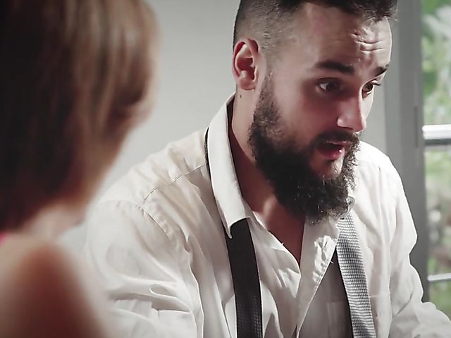 Sexy redhead Caomei Bala gets down and nasty