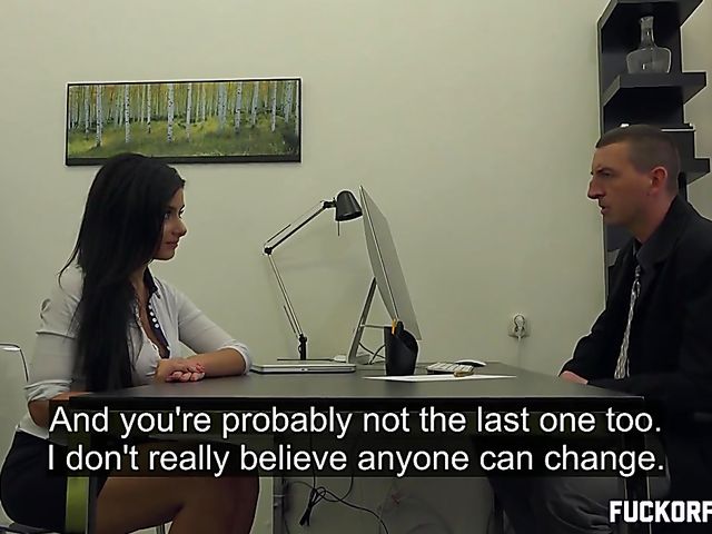 Busty brunette Alex Black fucks her boss like a pro