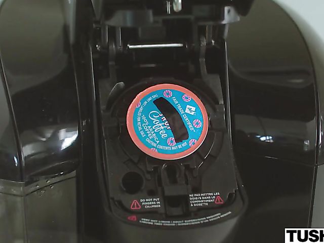 Wife watches husband fuck busty Kayla Kayden in the ass