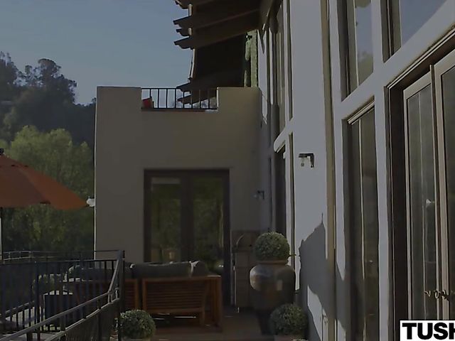 Wife watches husband fuck busty Kayla Kayden in the ass