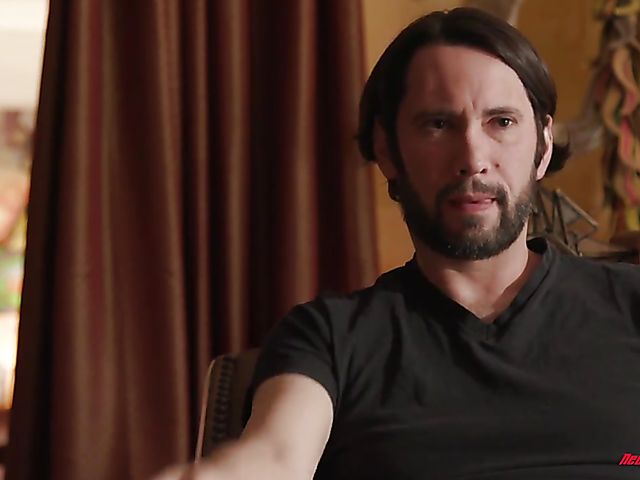 Deepthroat gangbang with a really cute babe