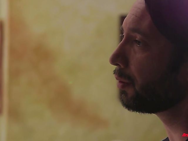 Deepthroat gangbang with a really cute babe