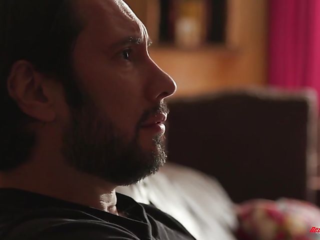 Deepthroat gangbang with a really cute babe