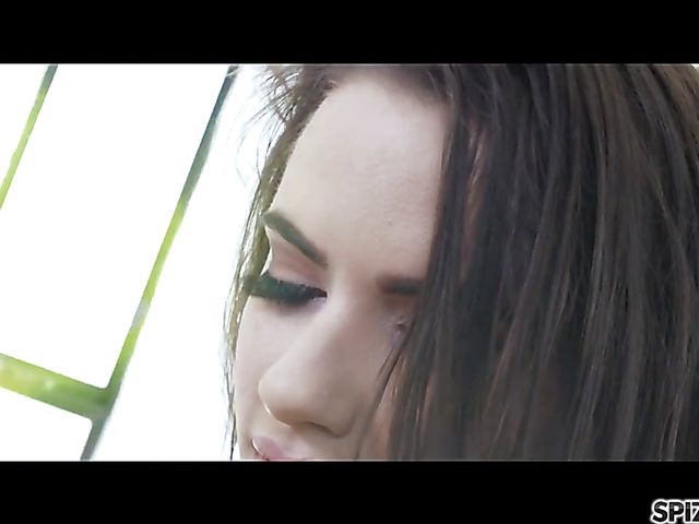 Dirty Scarlet De Sade with tattooed nipples is a black cock addict