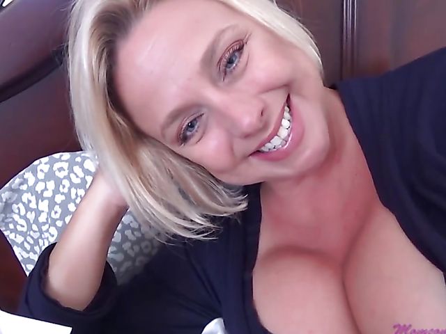 Mother's Day fuck with big breasted mature Brianna Beach