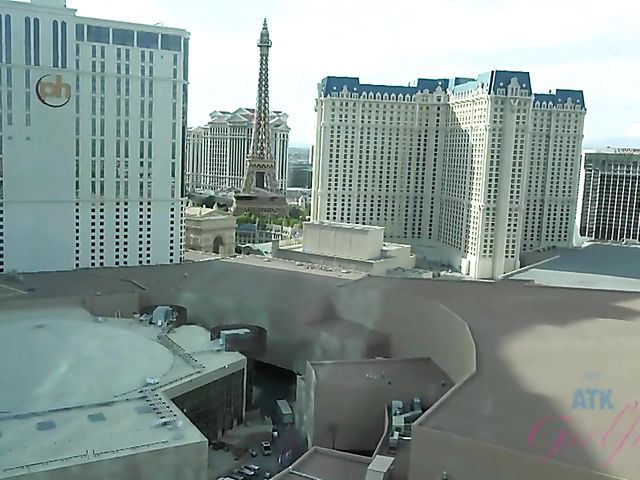 Sexy Athena Faris naked in the hotel room 