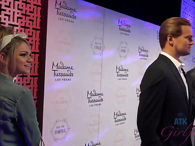 Sexy Athena Faris naked in the hotel room 