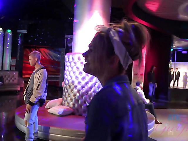 Sexy Athena Faris naked in the hotel room 