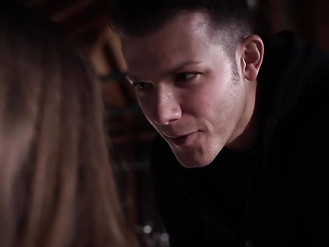 Gang bang invasion with big titted Lena Paul