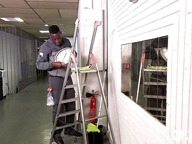 Interracial DP at the hospital with college girl Helena Valentine