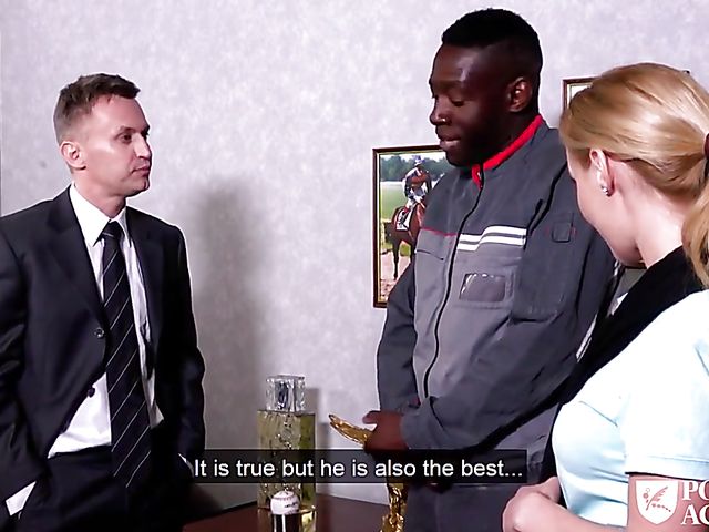 Interracial DP at the hospital with college girl Helena Valentine