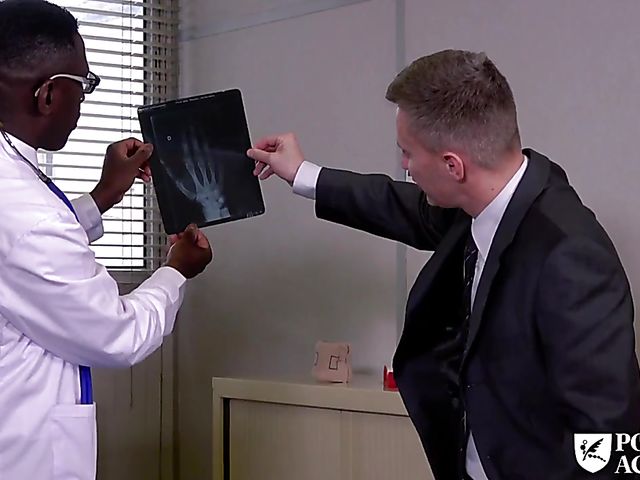 Interracial DP at the hospital with college girl Helena Valentine