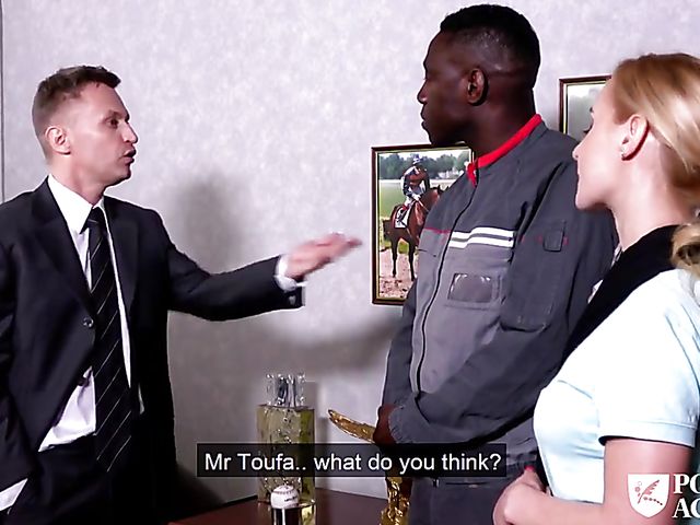 Interracial DP at the hospital with college girl Helena Valentine