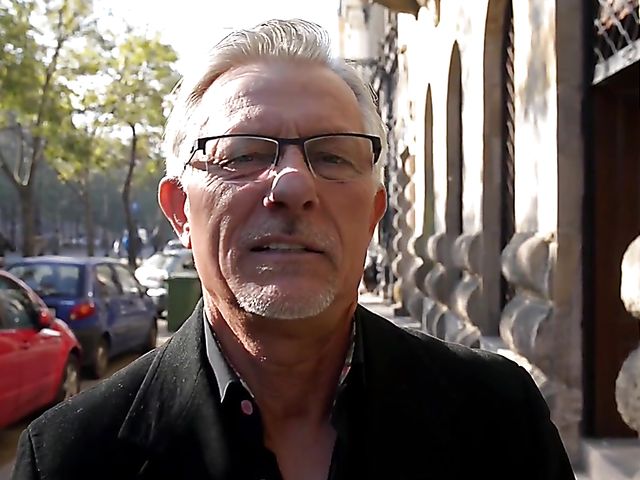 Double blowjob in the kitchen with Timea Bela