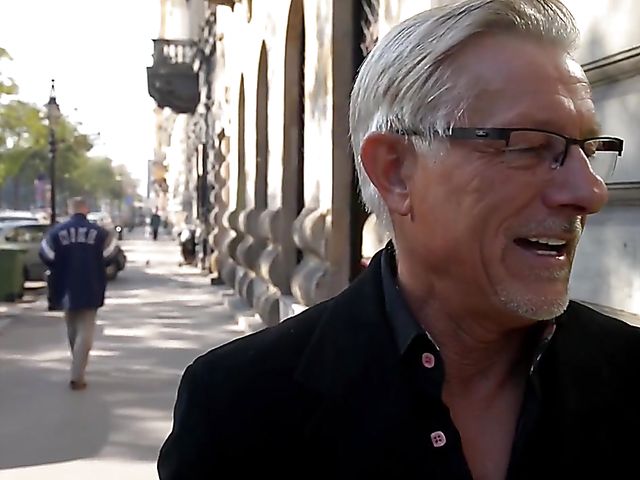 Double blowjob in the kitchen with Timea Bela