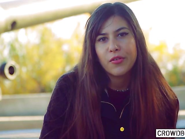 Public BDSM session with Turkish girl Anya Krey