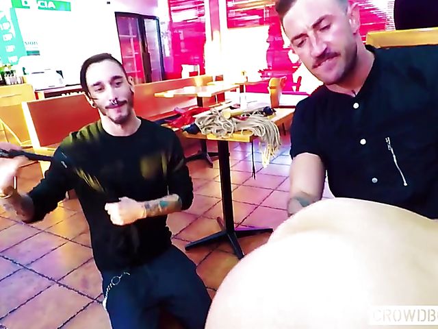 Public BDSM session with Turkish girl Anya Krey