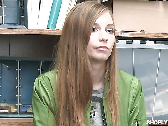 Cute teen Ava Parker gets punished for shoplifting  