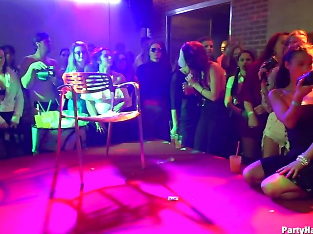 Stripper party with dozens of hot ladies looking for some cock