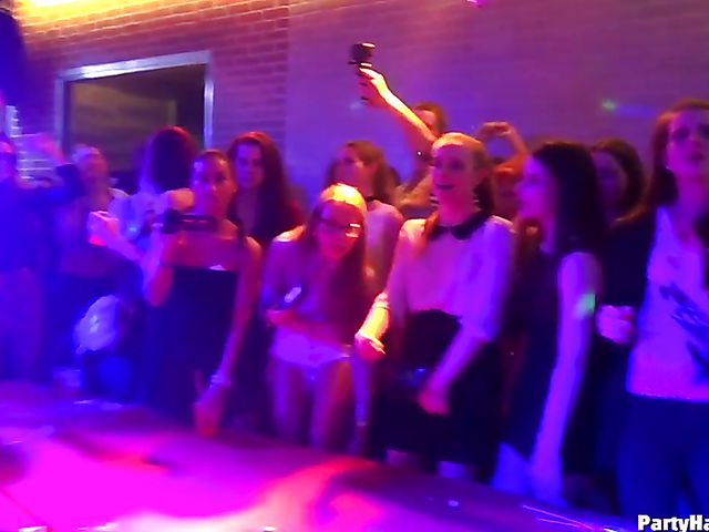 Stripper party with dozens of hot ladies looking for some cock