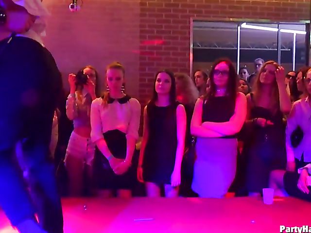 Stripper party with dozens of hot ladies looking for some cock