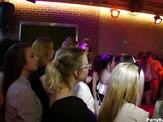 Strippers do their best to get sex party started