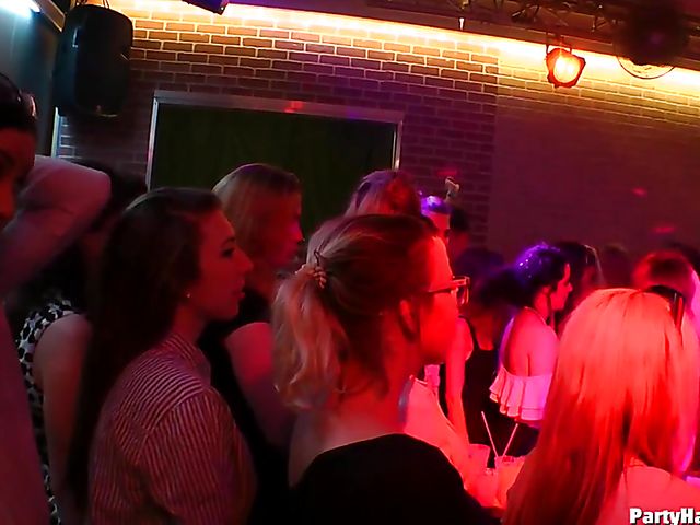 Strippers do their best to get sex party started