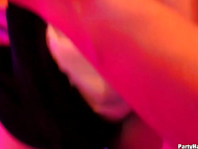 Party sex with cock loving babes in the club 