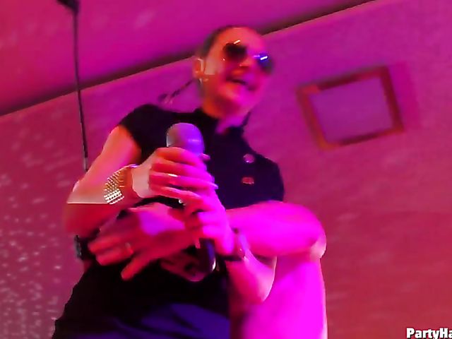 Male strippers bang the girls in the club