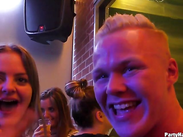 Male strippers bang the girls in the club