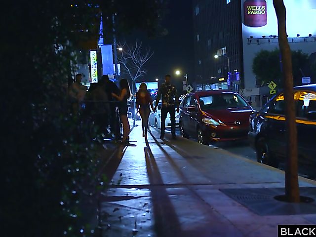 Blue-eyed Lacey Lenix loves her black boyfriend's big dick 