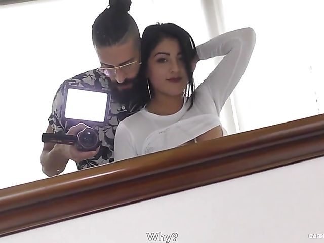 Hottie shows off her colombian ass and gets fucked