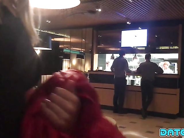 Hotel sex with his new girlfriend Victoria