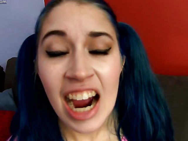 Vampire blowjob and crazy sex with Alex Coal 