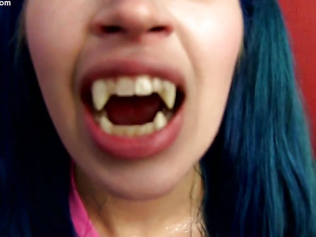 Vampire blowjob and crazy sex with Alex Coal 