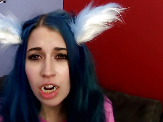 Vampire blowjob and crazy sex with Alex Coal 