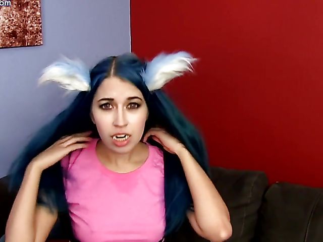 Vampire blowjob and crazy sex with Alex Coal 