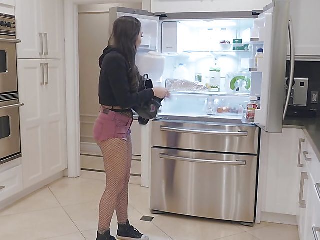 Bushy Karlee Grey with big natural gets railed