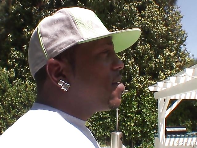 Huge tits MILF Lisa Ann fucks a black guy