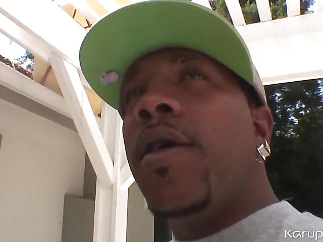 Huge tits MILF Lisa Ann fucks a black guy