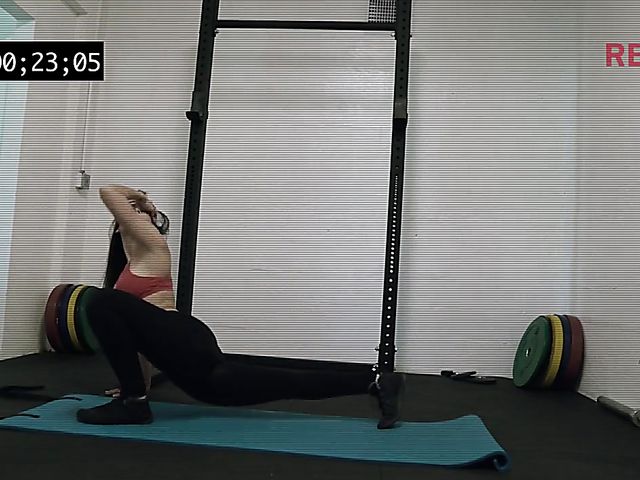 Fitness MILF Katana Kombat is too hot