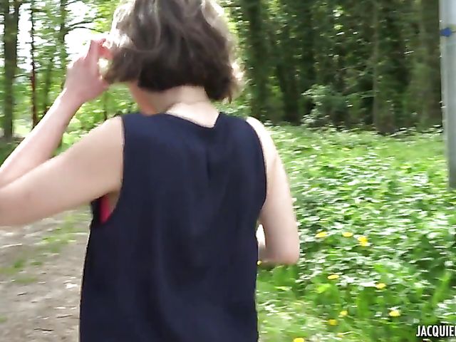 French DP with shameless slut Elena