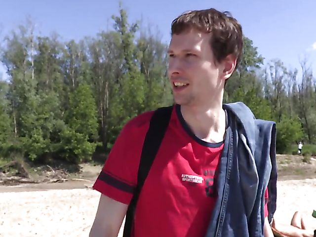 Nudist beach sex with gorgeous Kasia